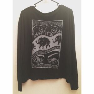 Brandy Melville Elephant Long Sleeve