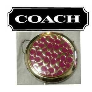 💯  AUTHENTIC COACH Mirror Compact