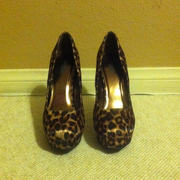 Cheetah Print Heels