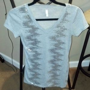 Sequined T-shirt