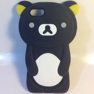 Bear soft silicone case for 5/5S