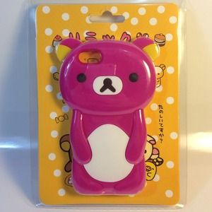 Bear soft silicone case for 5/5S