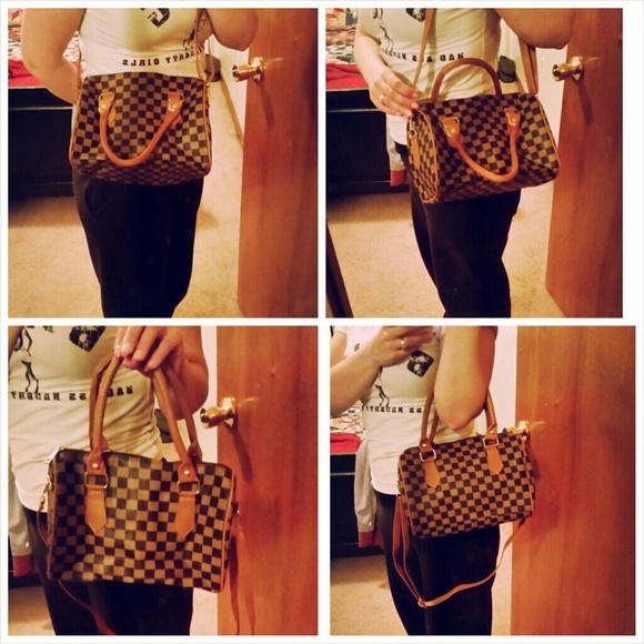 Lady Quilted Crossbody Shoulder Bag - Picture 4 of 4