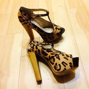 Leopard Platform Shoes