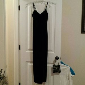 Black Velour Dress
