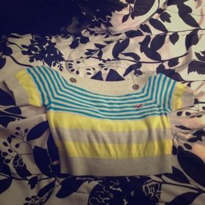 SOLD❗️Sweater striped crop top