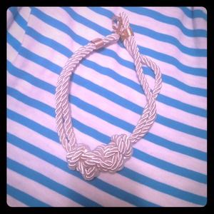 Nautical rope necklace