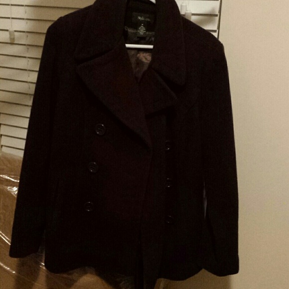 Brown coat