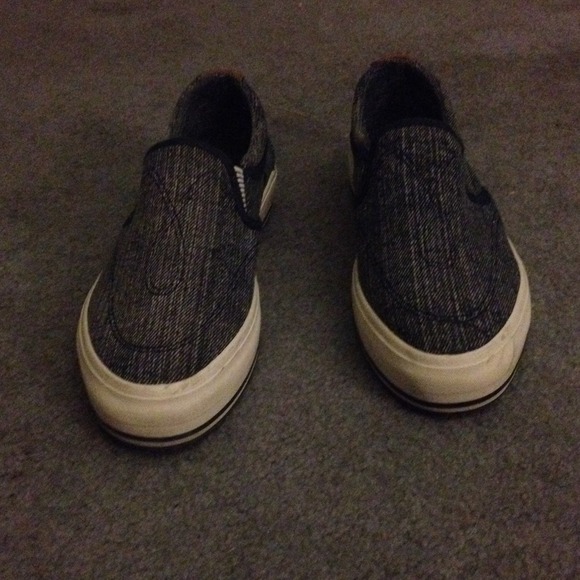 Calvin Klein denim slip on shoes - Picture 2 of 4