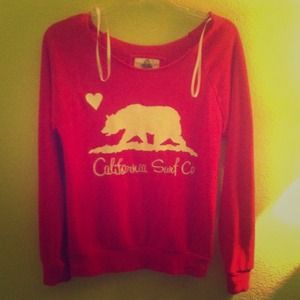 Hot Pink California Surf Co. Sweater🌷