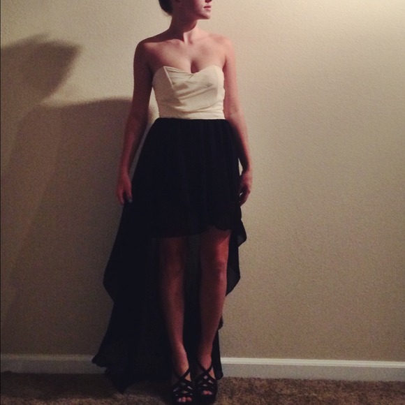 ASOS high-low formal dress
