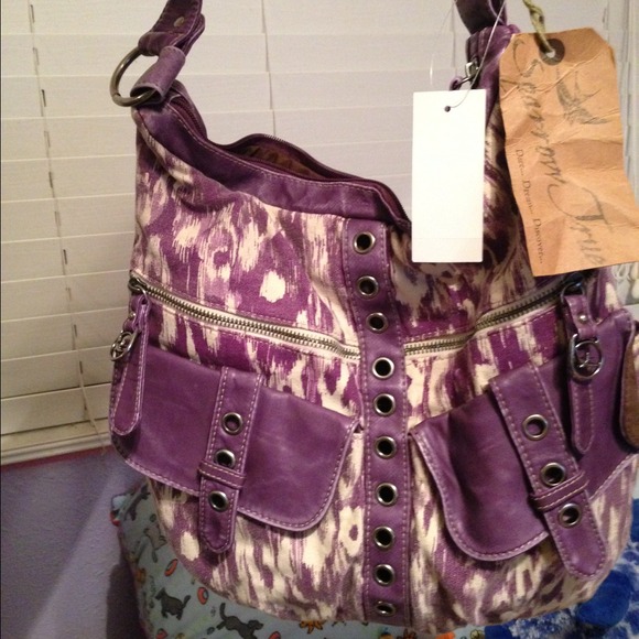 Purple purse