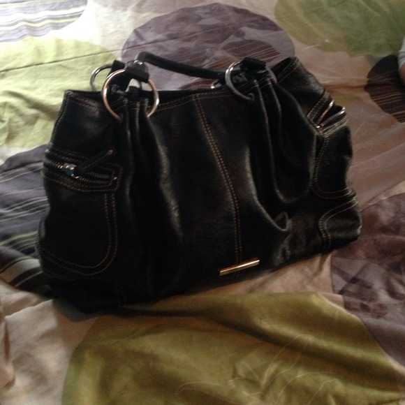 Black hand bag