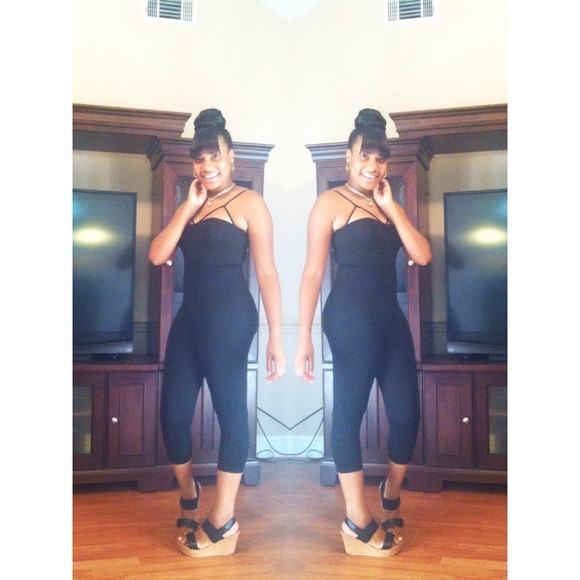 Black one piece !