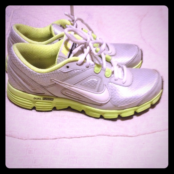 Reduced price Neon/Gray Nikes -  great condition!!