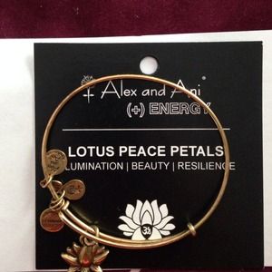 Alex and Ani Lotus Flower