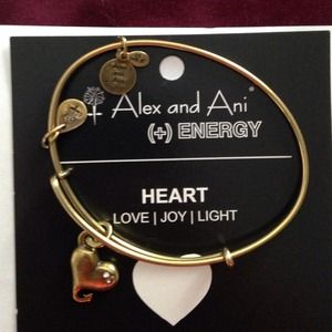 alex and ani Heart bangle