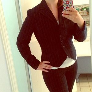 👚⭐ Classic pinstripe suit
