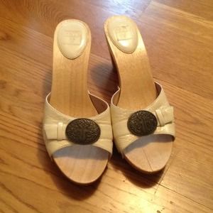 Frye sandals/heels