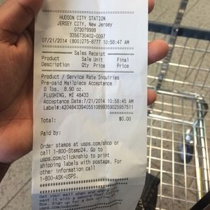 Shipping proof for MK bag for @sherib33