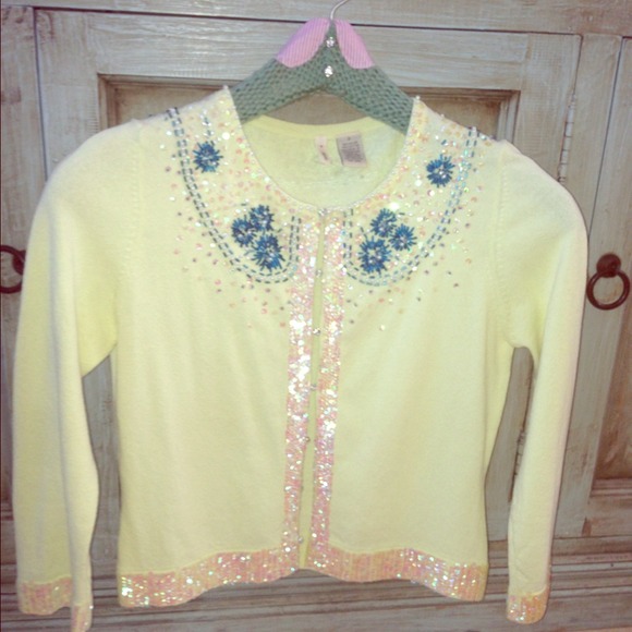 Sparkly cardigan from Anthropologie by MOTH - Picture 1 of 1