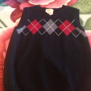 Boys size 5 vest sweater