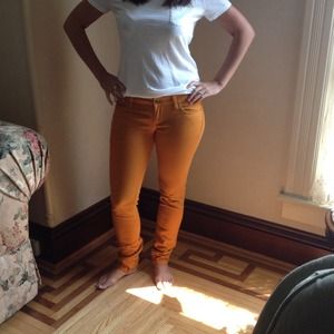 Mustard Skinny Jeans