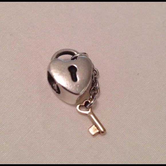 Pandora "key to my heart" charm