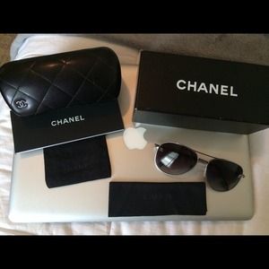 CHANEL sunglasses.