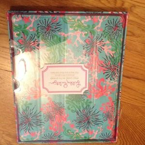 Lilly Pulitzer iPad case w/ Stand (Dirty Shirley)