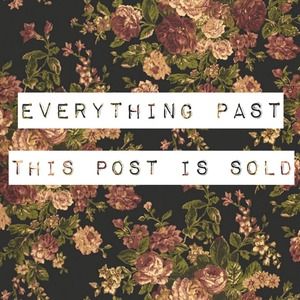 Everything past this post is sold