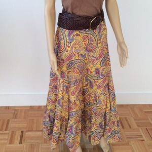 🎉🎁HOST PICK🎉🎁 Ralph Lauren Colored Long Skirt