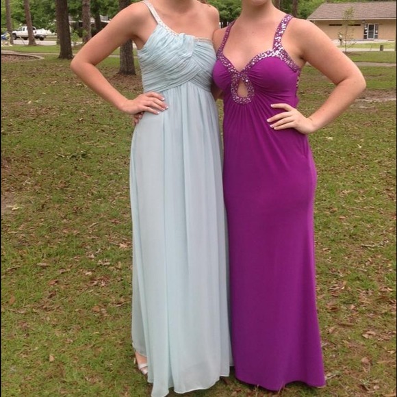 Calvin Klein Mint Evening Gown - Picture 1 of 3