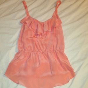 Amanda Uprichard silk blouse with ruffle