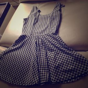 Black and white dress