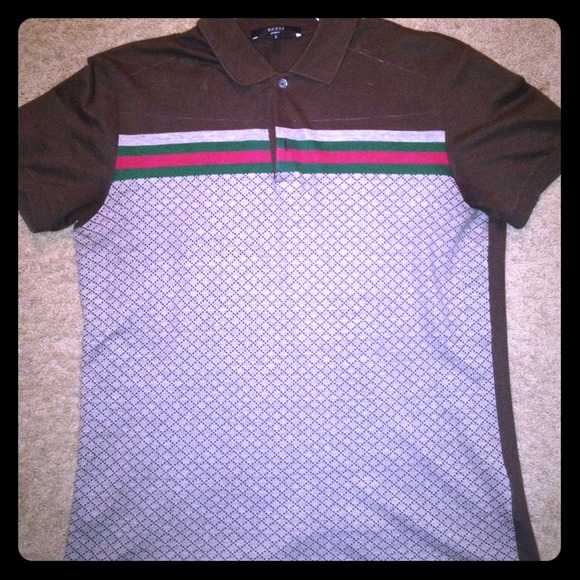 Mens Gucci Polo Shirt
