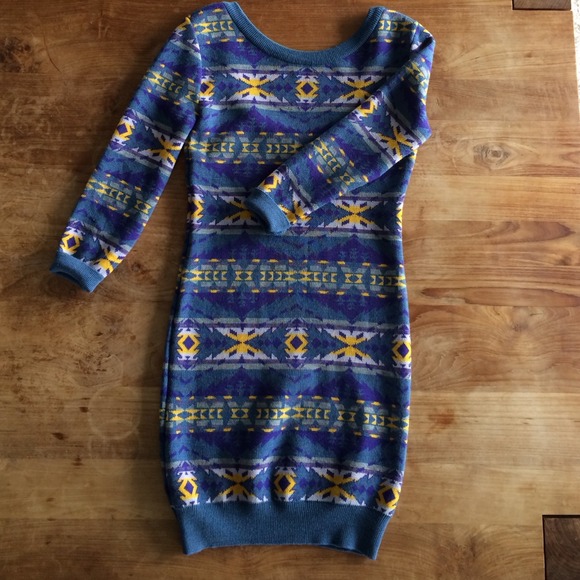 Pendleton Opening Ceremony Wool Print Dress Size S