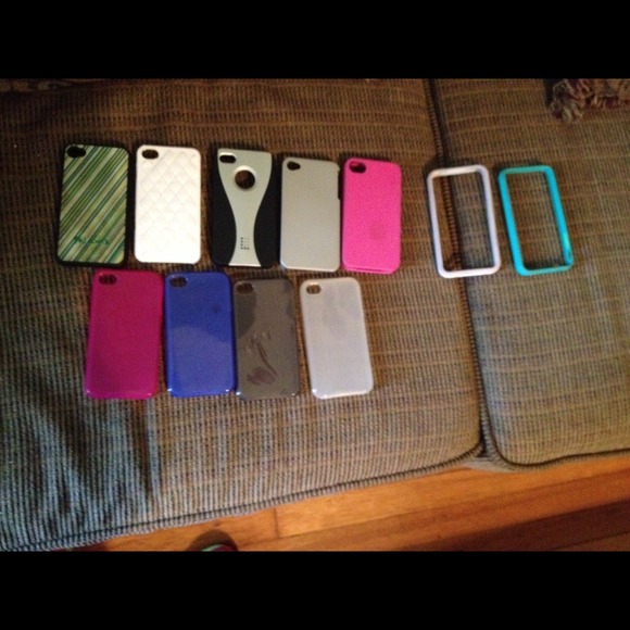 IPhone 5s cases-- 9 and 2 bumpers