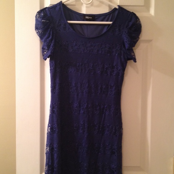 Blue dress