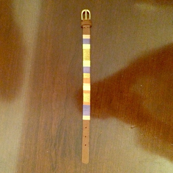 J crew leather bracelet