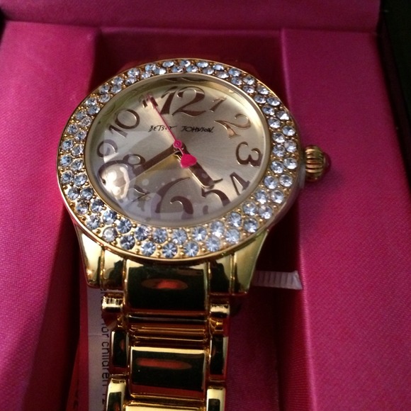 NWT & Box Betsey Johnson watch