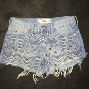 Hollister high waisted shorts