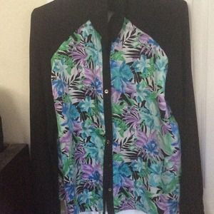 forever 21 floral button down