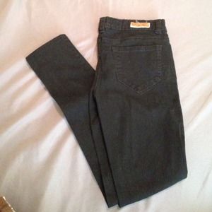black super skinny jeans from rue 21