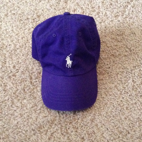 Polo Ralph Lauren purple hat