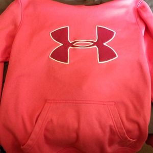 Pink Under Armor Hoodie