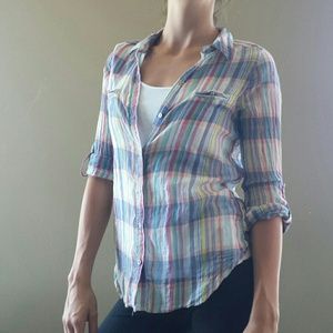 SOLD 🎉 Colorful Button-Up