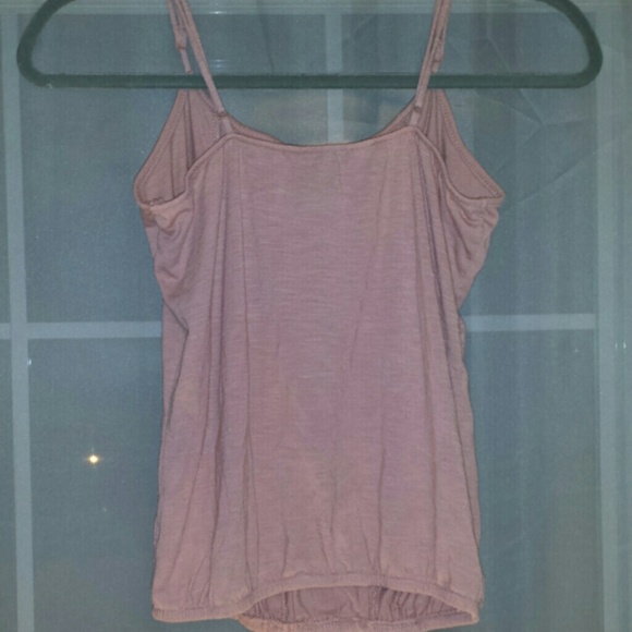 Dusty Rose Ruffled Top - Picture 3 of 3