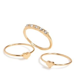 Set of 3 rings (price firm) Brand new!