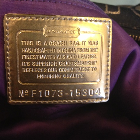 Coach poppy bag - Picture 4 of 4